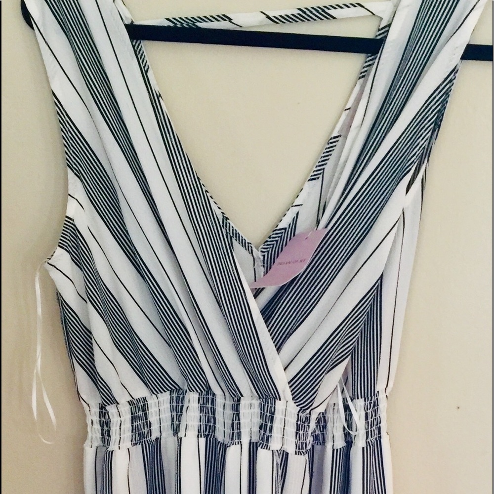 New Striped  Dream of Me Jumpsuit